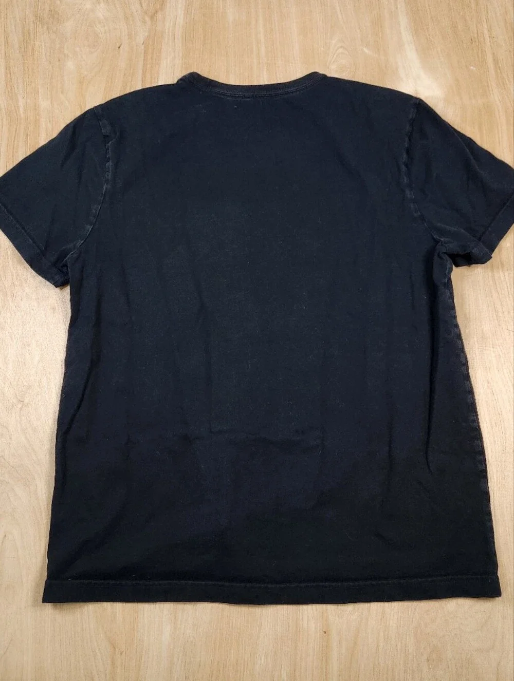 Banana Republic Authentic Tee Men's Black Supima Cotton Crewneck T-Shirt Size L